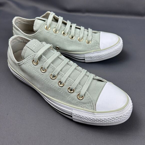 Converse All Star Low Celadon Sage Green Sneakers Size Women's 8 - Picture 8 of 16